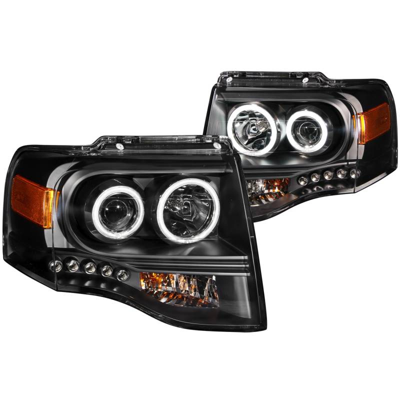 Anzo USA - Anzo USA 111113 Projector Headlight Set w/Halo