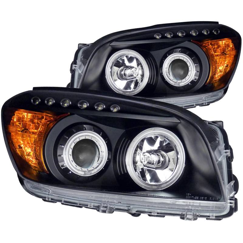 Anzo USA - Anzo USA 111120 Projector Headlight Set w/Halo