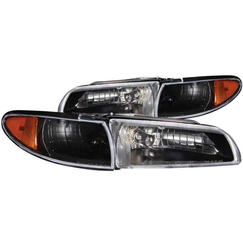 Anzo USA - Anzo USA 121201 Crystal Headlight Set
