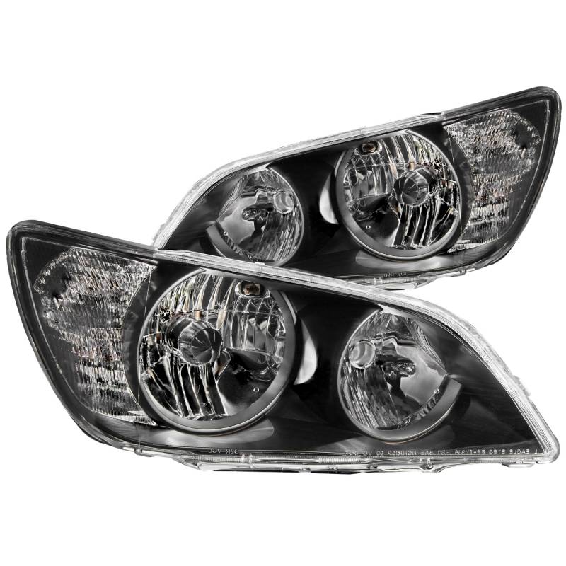 Anzo USA - Anzo USA 121210 Crystal Headlight Set