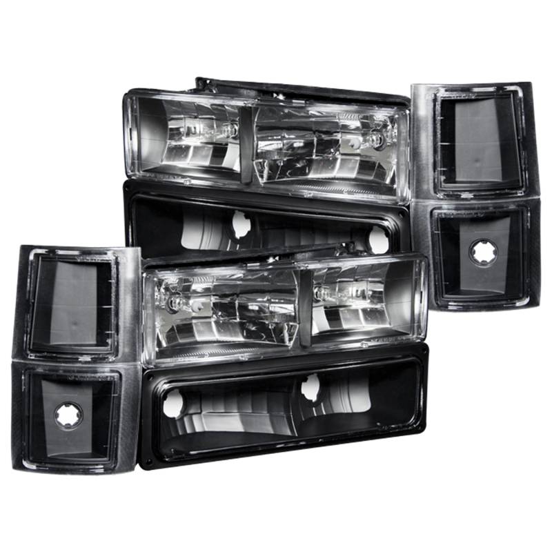 Anzo USA - Anzo USA 111100 Crystal Headlight Set