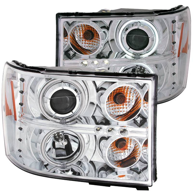 Anzo USA - Anzo USA 111126 Projector Headlight Set w/Halo