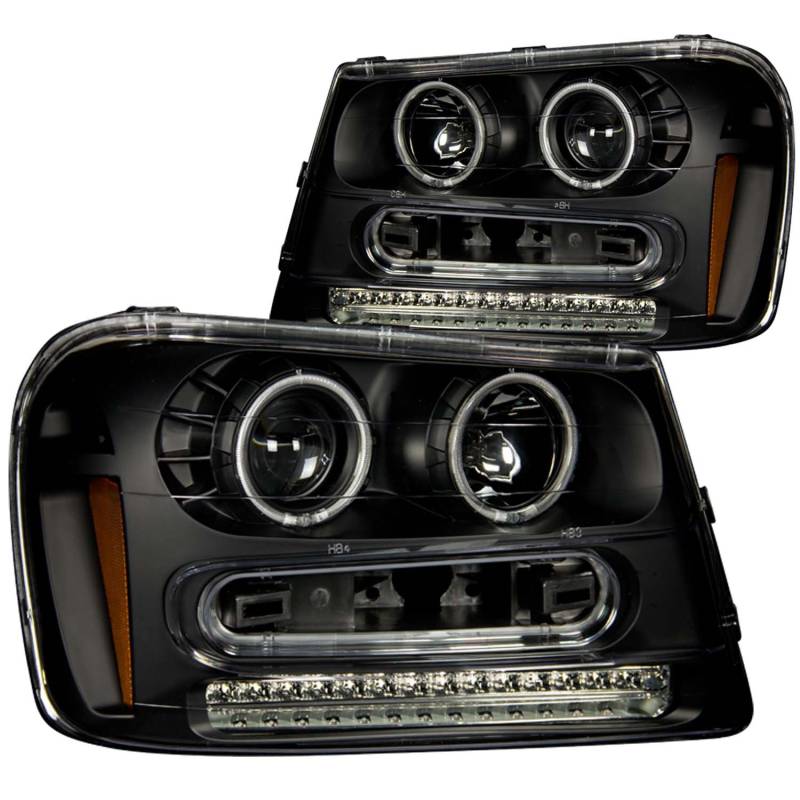 Anzo USA - Anzo USA 111127 Projector Headlight Set w/Halo
