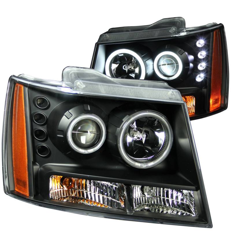 Anzo USA - Anzo USA 111109 Projector Headlight Set w/Halo