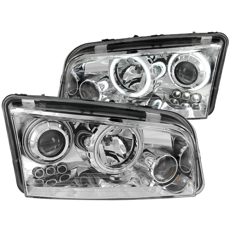 Anzo USA - Anzo USA 121217 Projector Headlight Set w/Halo