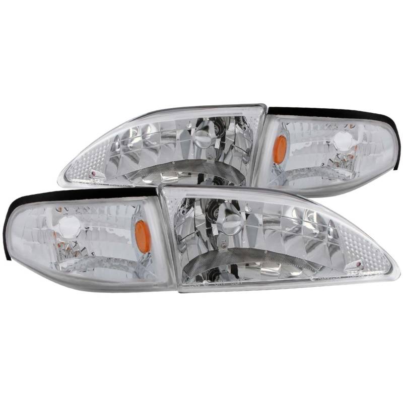 Anzo USA - Anzo USA 121262 Crystal Headlight Set