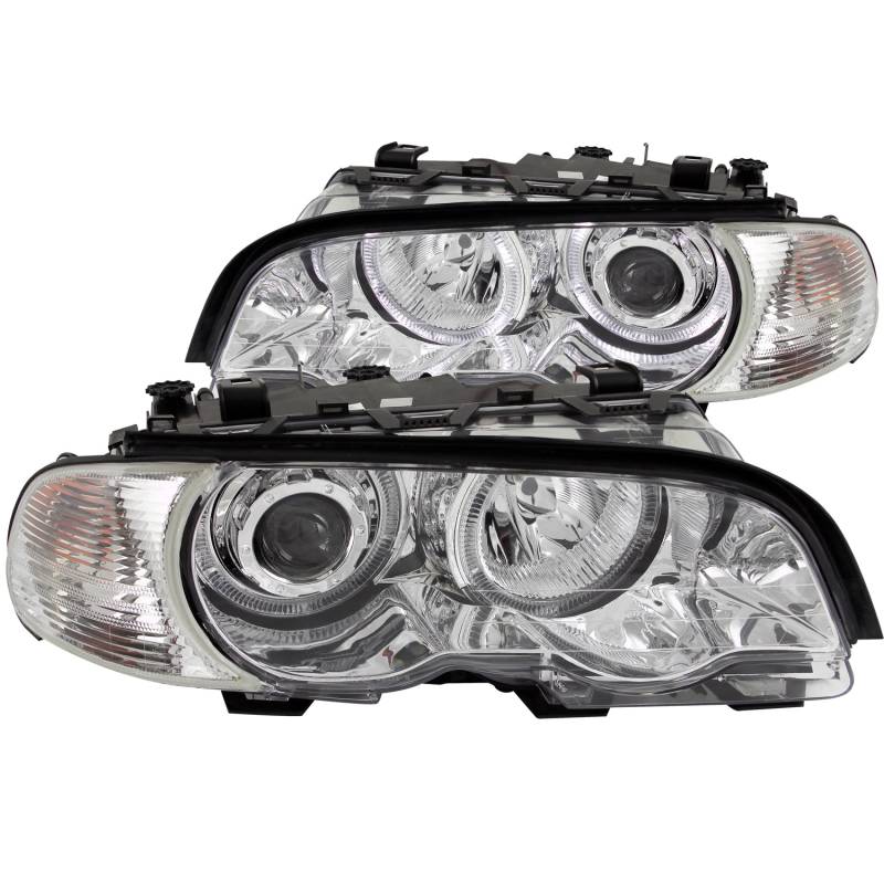 Anzo USA - Anzo USA 121268 Projector Headlight Set w/Halo