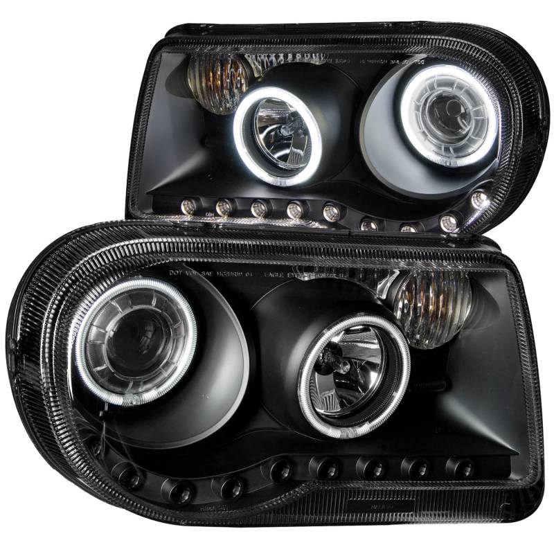 Anzo USA - Anzo USA 121251 Projector Headlight Set w/Halo