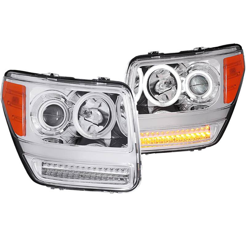 Anzo USA - Anzo USA 111144 Projector Headlight Set w/Halo