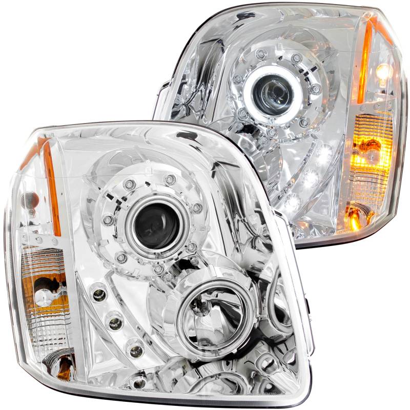 Anzo USA - Anzo USA 111147 Projector Headlight Set w/Halo