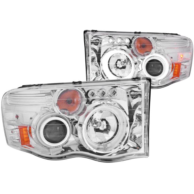 Anzo USA - Anzo USA 111165 Projector Headlight Set w/Halo