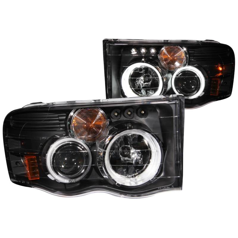 Anzo USA - Anzo USA 111166 Projector Headlight Set w/Halo