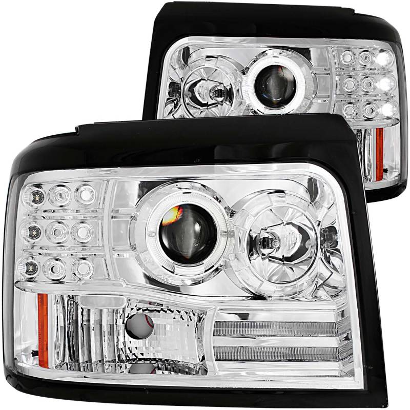 Anzo USA - Anzo USA 111183 Projector Headlight Set w/Halo