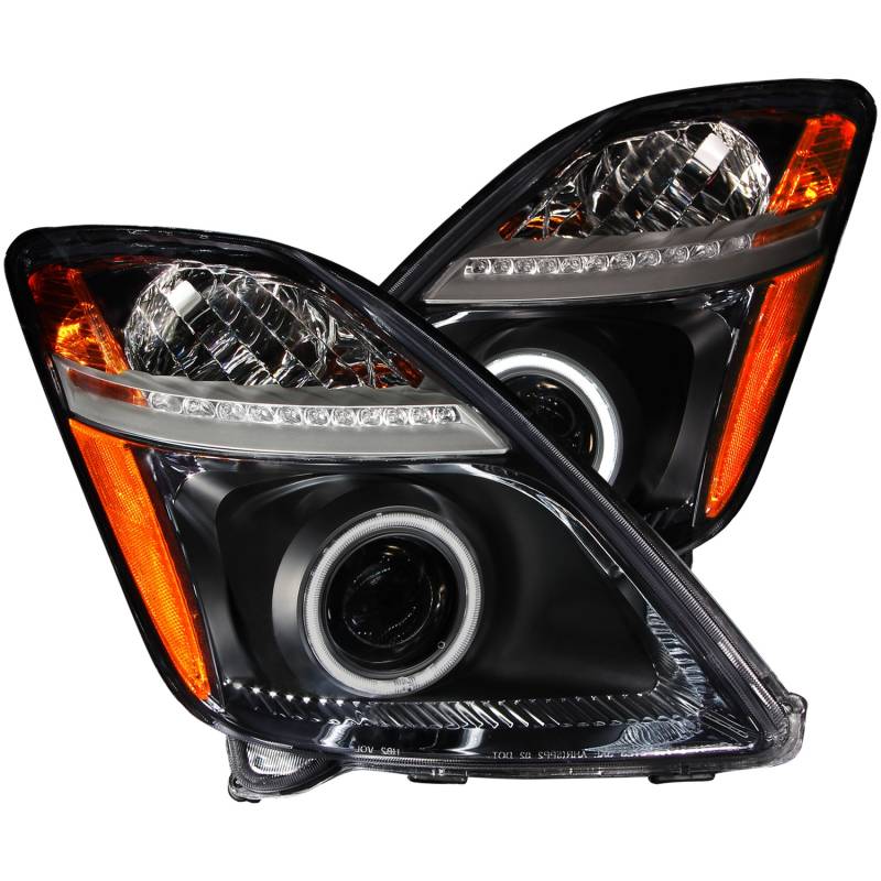 Anzo USA - Anzo USA 121291 Projector Headlight Set w/Halo