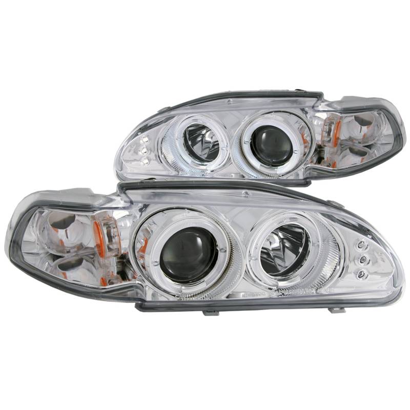Anzo USA - Anzo USA 121319 Projector Headlight Set w/Halo