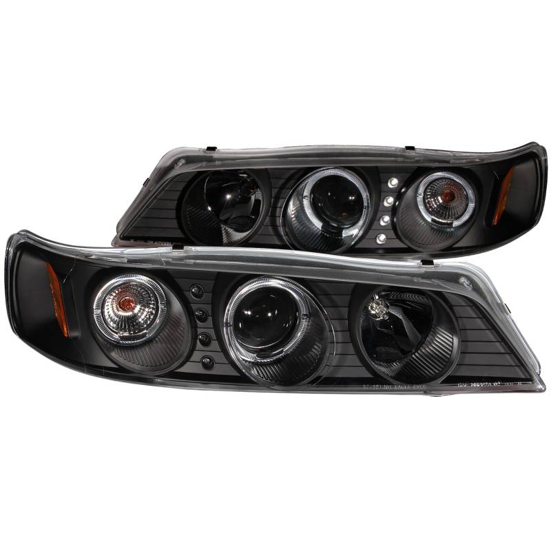Anzo USA - Anzo USA 121327 Projector Headlight Set w/Halo