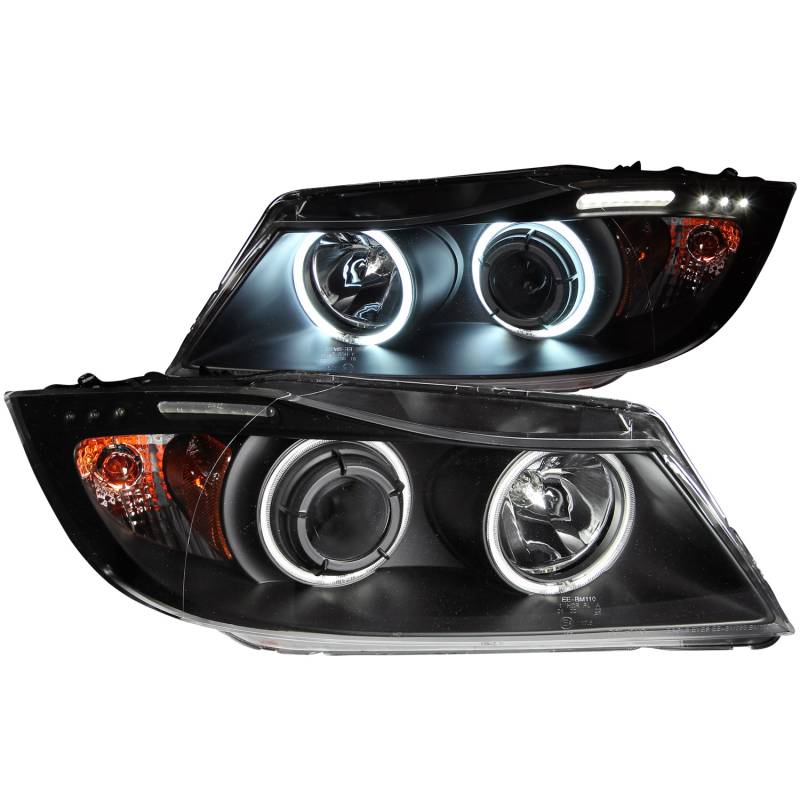 Anzo USA - Anzo USA 121335 Projector Headlight Set w/Halo