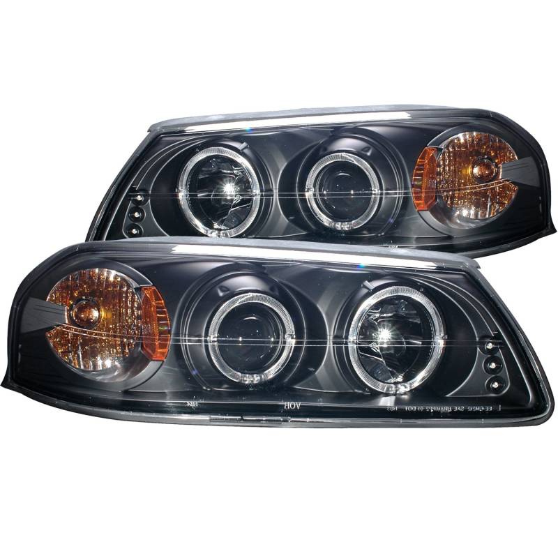 Anzo USA - Anzo USA 121339 Projector Headlight Set w/Halo