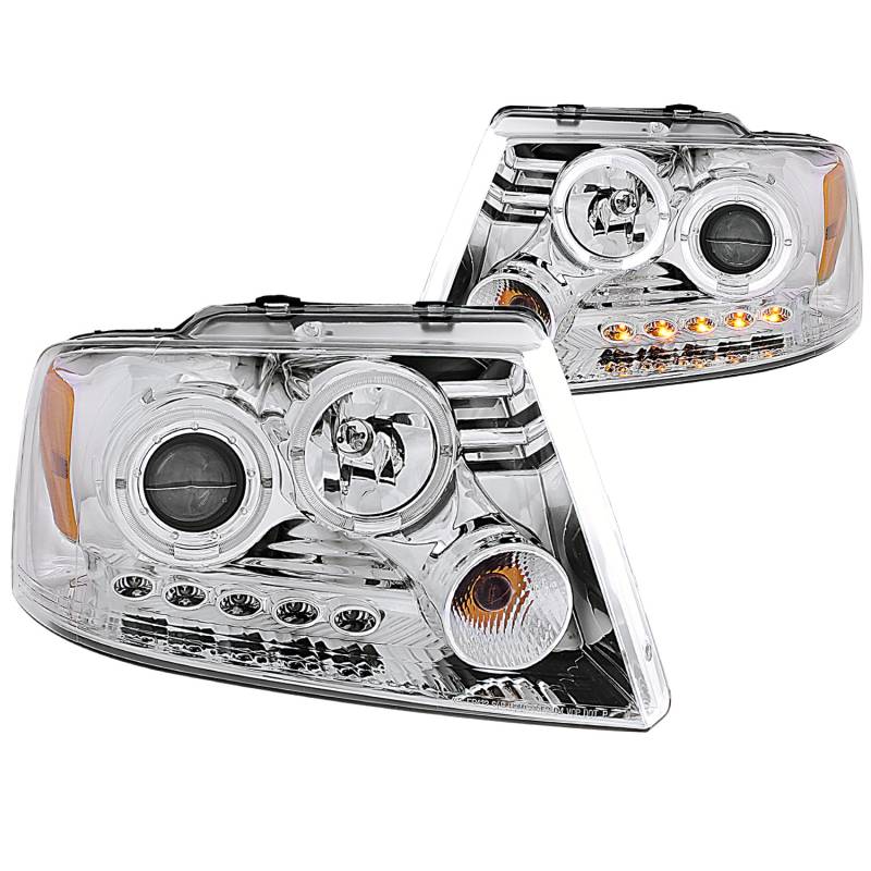 Anzo USA - Anzo USA 111203 Projector Headlight Set w/Halo
