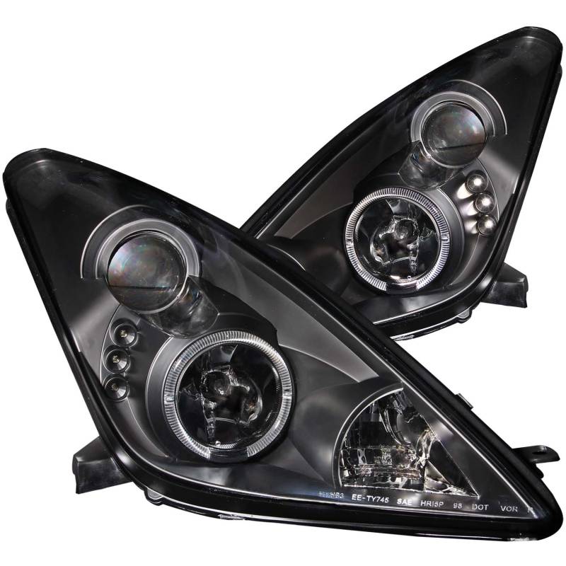Anzo USA - Anzo USA 121387 Projector Headlight Set w/Halo