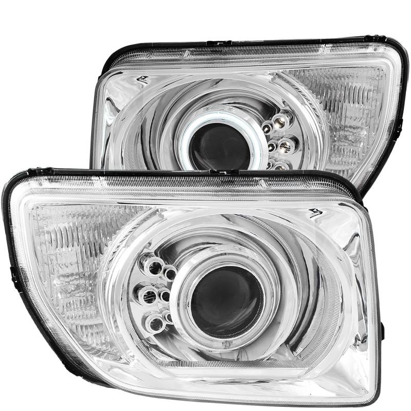 Anzo USA - Anzo USA 121412 Projector Headlight Set w/Halo