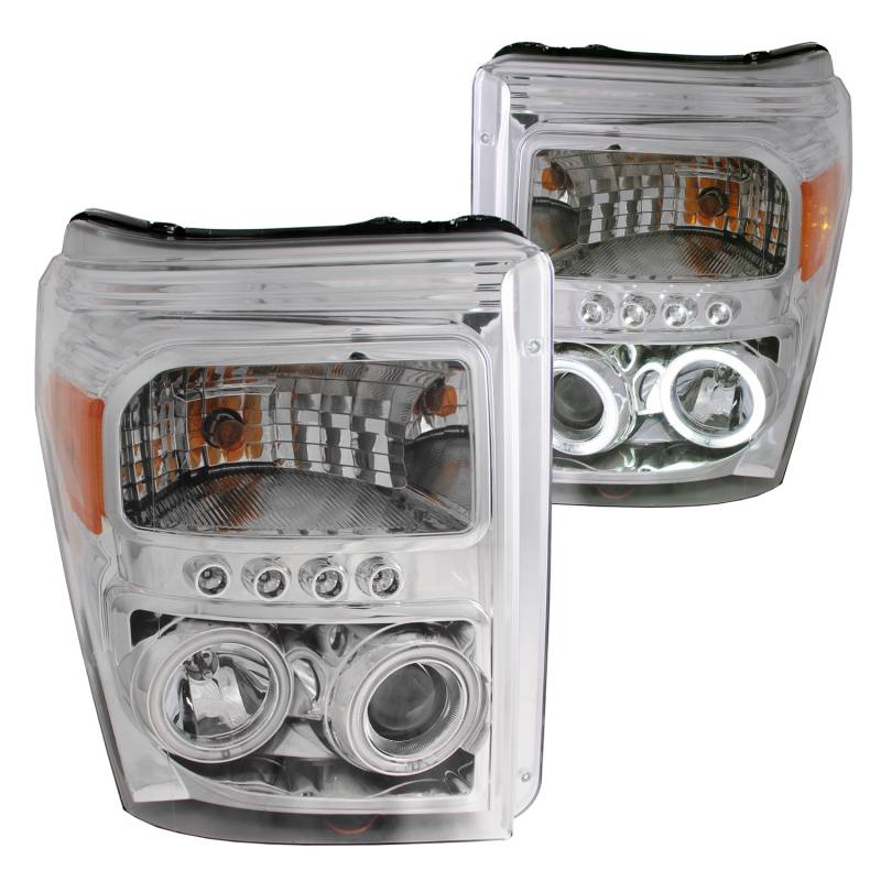Anzo USA - Anzo USA 111272 Projector Headlight Set w/Halo