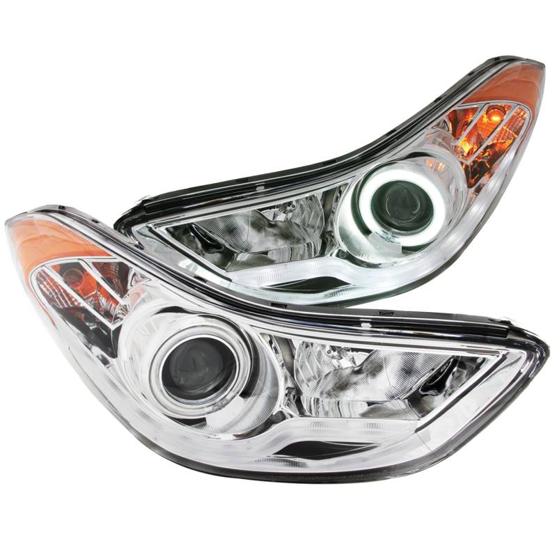 Anzo USA - Anzo USA 121455 Projector Headlight Set w/Halo