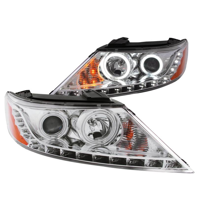 Anzo USA - Anzo USA 111249 Crystal Headlight Set w/Halo