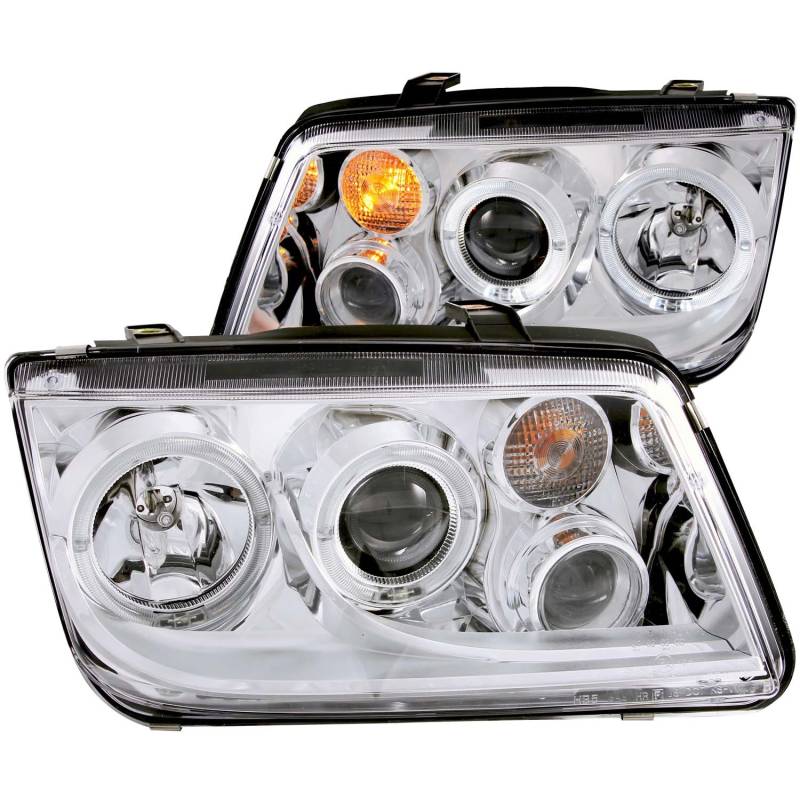 Anzo USA - Anzo USA 121370 Projector Headlight Set w/Halo