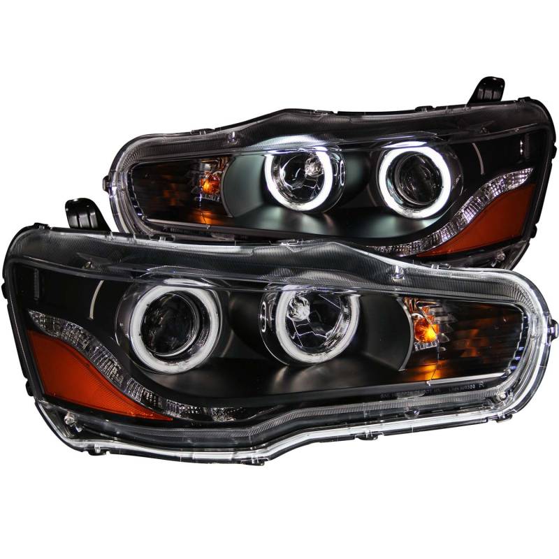 Anzo USA - Anzo USA 121428 Projector Headlight Set w/Halo