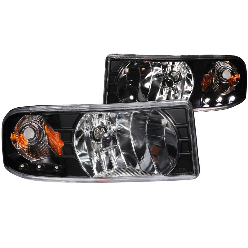 Anzo USA - Anzo USA 111205 Crystal Headlight Set