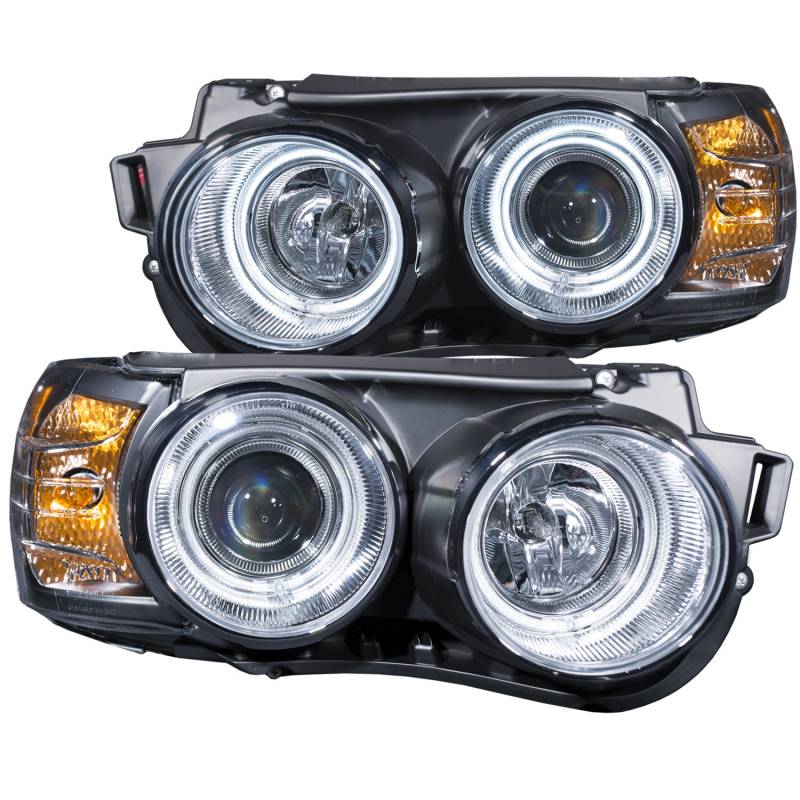 Anzo USA - Anzo USA 121489 Projector Headlight Set w/Halo
