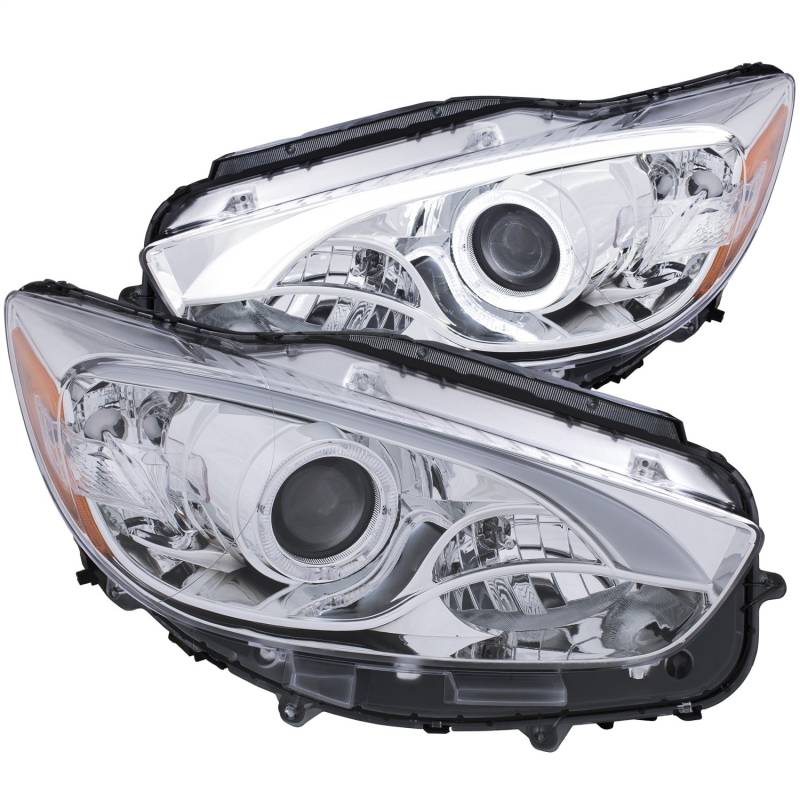 Anzo USA - Anzo USA 121521 Projector Headlight Set w/Halo