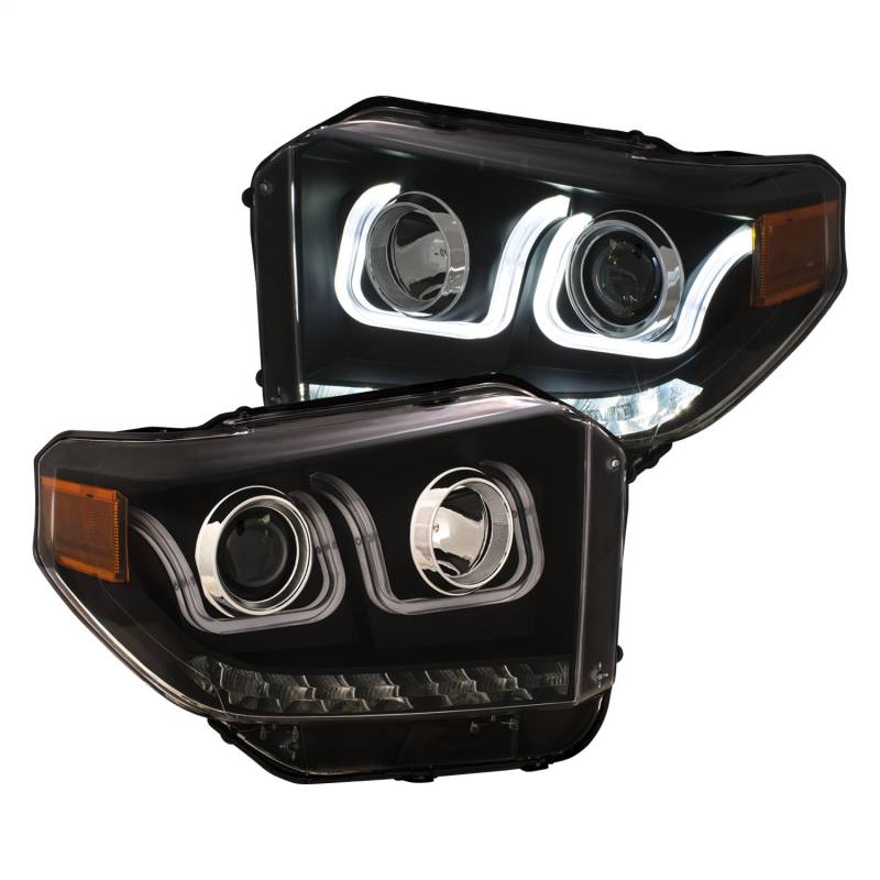 Anzo USA - Anzo USA 111387 Projector Headlight Set w/U-Bar Switchback