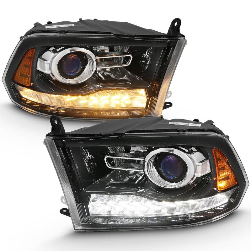 Anzo USA - Anzo USA 111439 Projector Headlight Set w/Halo