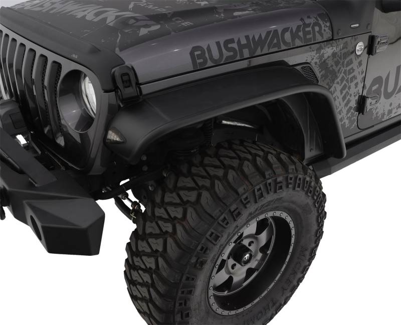 Bushwacker - Bushwacker 10101-07 Flat Style Fender Flares