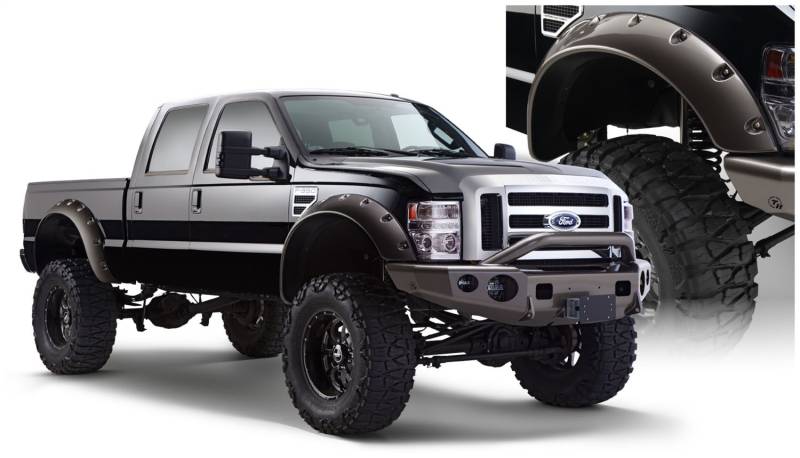 Bushwacker - Bushwacker 20047-02 Cut-Out Fender Flares