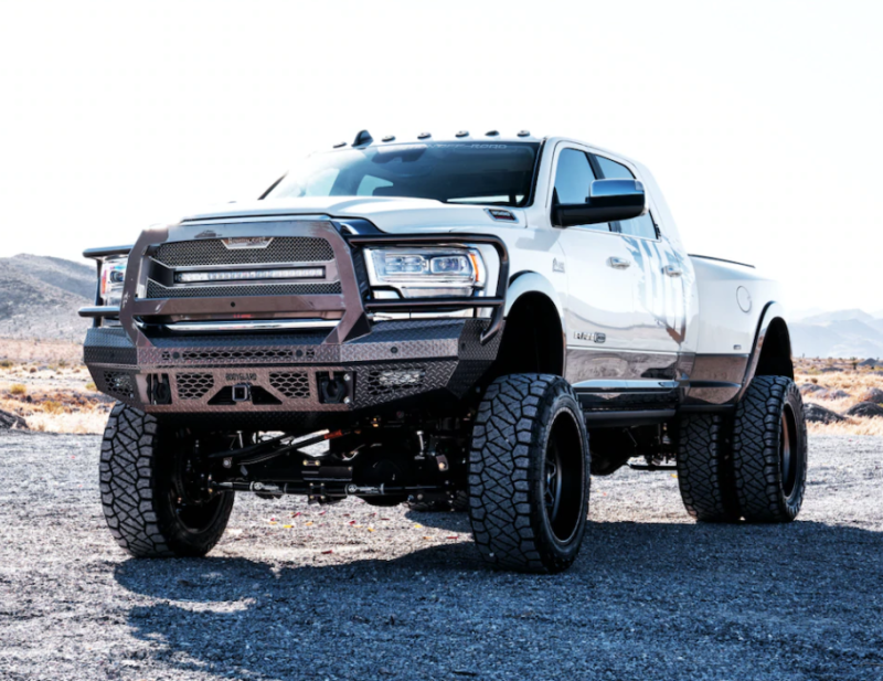 Bodyguard - Bodyguard JER19BYG FT-Series Front Bumper with Receiver and Sensor Holes Dodge Ram 2500/3500 2019-2021 New Body