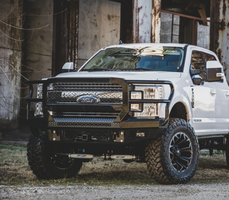 Bodyguard - Bodyguard JEC20BYG FT-Series Front Bumper with Receiver and Sensor Holes Chevy Silverado 2500HD/3500 2020-2021