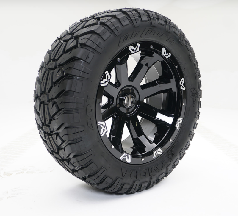 Fab Fours - Fab Fours 24" x 12" Wheel and Tire Package with 40" Kymera Tires set of 4