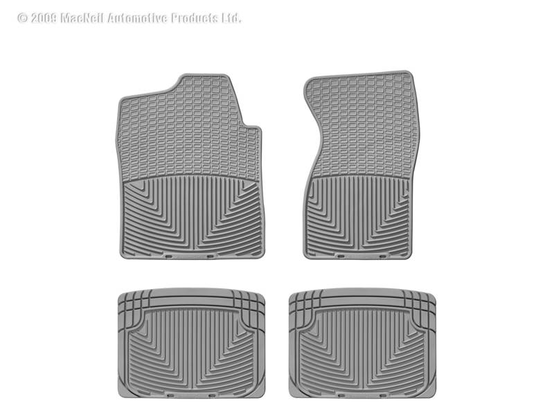 WeatherTech - WeatherTech W26GR-W20GR All Weather Floor Mats