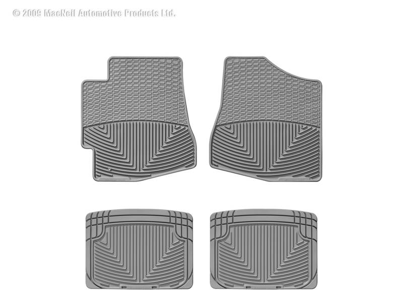 WeatherTech - WeatherTech W29GR-W20GR All Weather Floor Mats