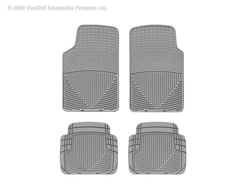 WeatherTech - WeatherTech W3GR-W50GR All Weather Floor Mats