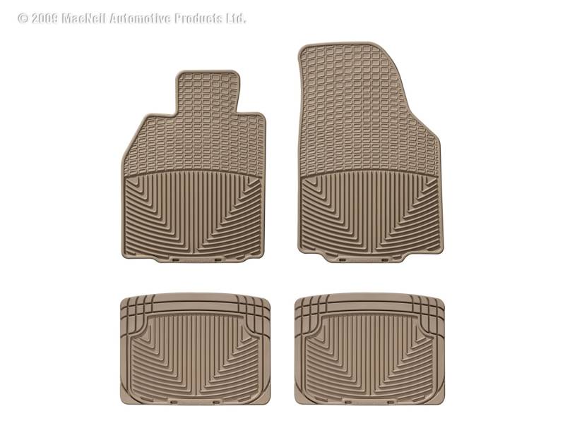 WeatherTech - WeatherTech W57TN-W20TN All Weather Floor Mats