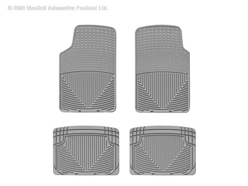 WeatherTech - WeatherTech W3GR-W20GR All Weather Floor Mats