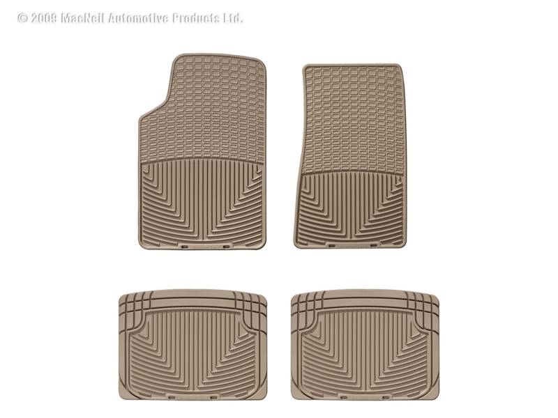 WeatherTech - WeatherTech W47TN-W20TN All Weather Floor Mats