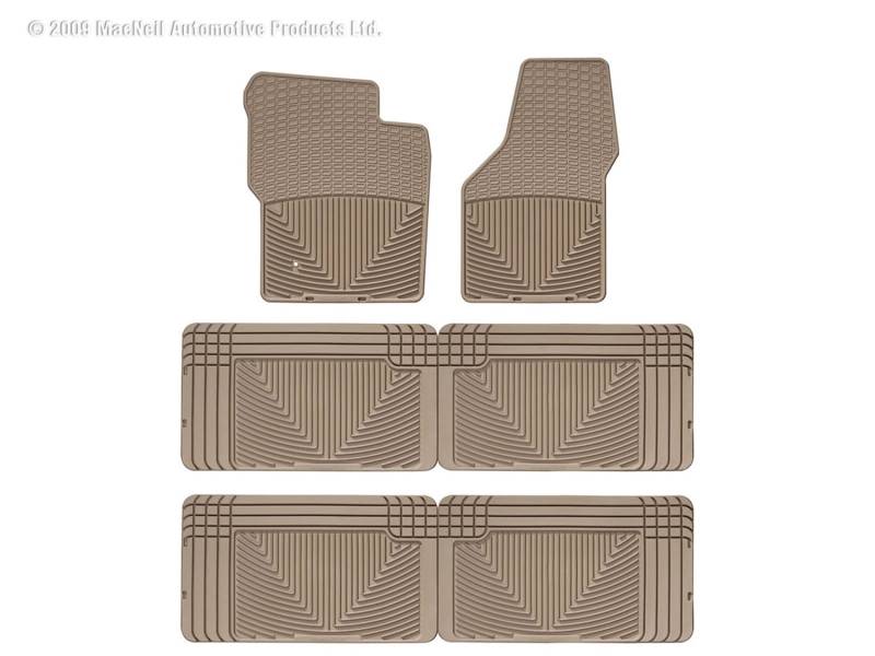 WeatherTech - WeatherTech W19TN-W25TN-W25TN All Weather Floor Mats