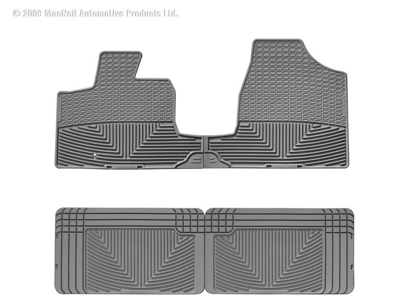 WeatherTech - WeatherTech W82GR-W25GR All Weather Floor Mats