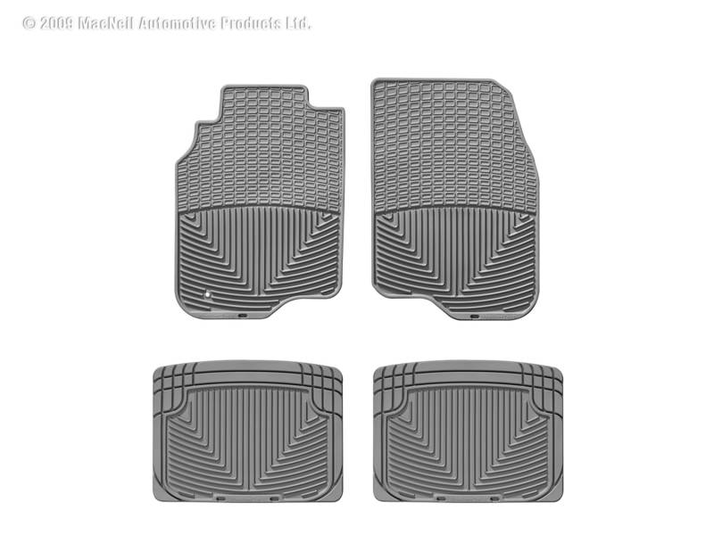 WeatherTech - WeatherTech W89GR-W20GR All Weather Floor Mats