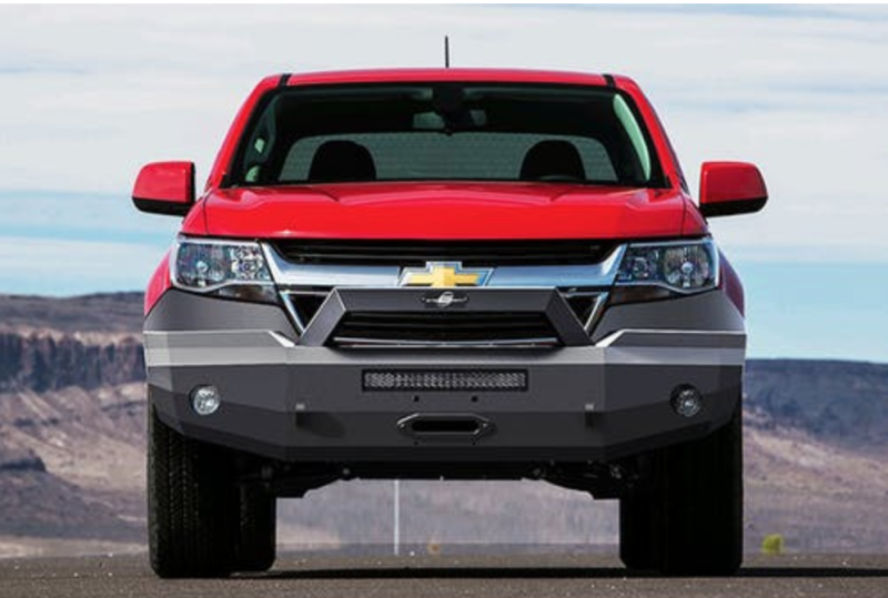 Steelcraft - Steelcraft 70-10450 Elevation Bullnose Front Bumper Chevy Colorado 2015-2019